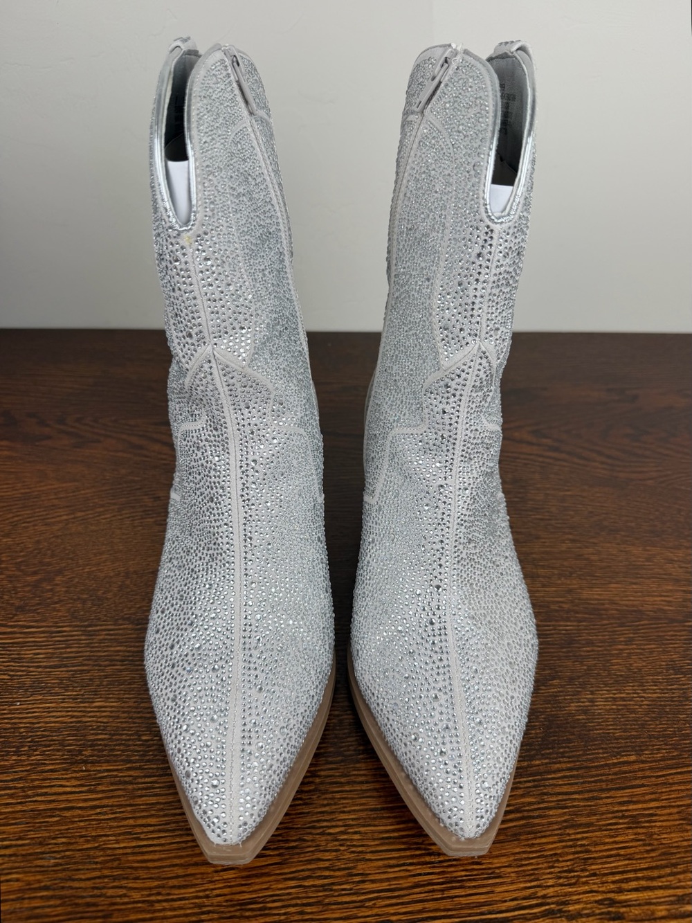 Universal Thread Jacey Rhinestone Western Ankle Boots - Picture 3 of 17